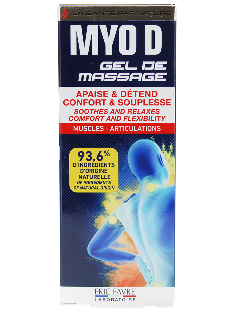 Eric Favre Myo D Gel de Massage Sport Muscles et Articulations 100 ml